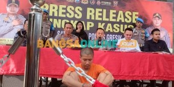 Pembunuh Anak Kandung di Gresik Terancam Hukuman Mati