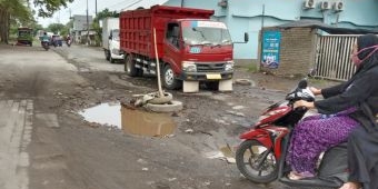SDM Terbatas Jadi Kendala Lambannya Pengerjaan Jalan Rusak di Sidoarjo​
