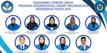 Mahasiswa Unirow Tuban Lolos Program MBKM Tingkat Internasional