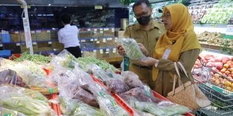 Jelang Ramadhan, DKPP Kota Kediri Sidak Swalayan Cek Komoditas PSAT