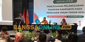 Bawaslu Sidoarjo Kaji Aturan Sikapi Pemasangan APK di Angkutan Umum