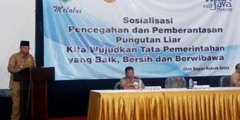Bupati Malang Sosialisasi Saber Pungli, Ajak Masyarakat Berperan Aktif