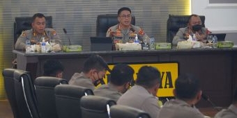 Cegah Kriminalitas, Polrestabes Surabaya Gelar Operasi Pekat Semeru 2022