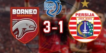 Hasil Liga 1: Persija Jakarta dan Persib Bandung Kompak Alami Kekalahan