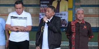 Sambut HUT ke-78 RI, Afkab Pasuruan Gelar Turnamen Futsal, Udik Minta Peserta Bermental Juara