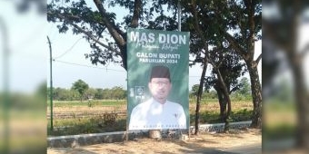 Pasang Baliho, Kompakdesi Getol Dukung Mas Dion Maju Calon Bupati Pasuruan 2024