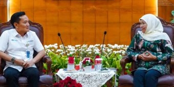 Terima Kunjungan Kepala Divre Perhutani Jatim, Gubernur Khofifah Bahas Potensi Perhutanan Sosial