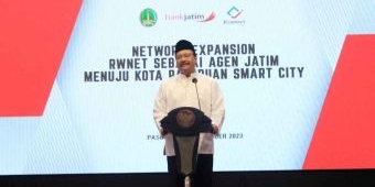 Gandeng Bank Jatim, Pemkot Pasuruan Launching Network Expansion RW Net