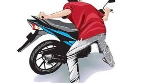 Penjaga Warung di Porong Sidoarjo Bawa Kabur Motor Pembeli Minuman