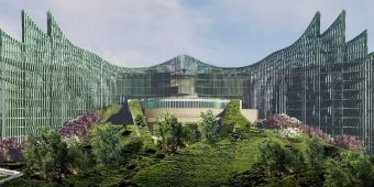 Bilah Garuda Istana Negara Siap Dipasang di IKN