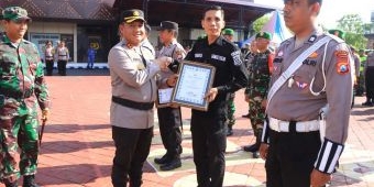 Kapolres Ngawi Apresiasi Anggota Polri, TNI dan Masyarakat Berprestasi