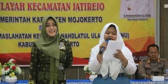 Cegah Pernikahan Anak, Bupati Mojokerto Gelar Sosialisasi ke Pelajar SMP-SMA