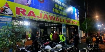 Satlantas Polres Ngawi Amankan 30 Motor Knalpot Brong