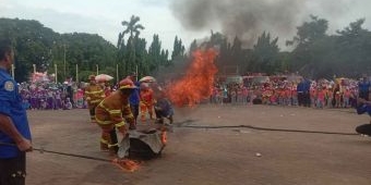 Kenalkan Kegiatan Damkar Sejak Dini, IGRA Ajak Ribuan Anak TK Pahami Penanganan Kebakaran