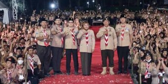 Jambore Pramuka Jatim 2023, Gubernur Khofifah Minta Peserta Bangun Optimisme Raih Cita-cita