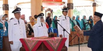 Lantik 3 Kepala Desa PAW, Bupati Situbondo Minta Rangkul Semua Elemen Masyarakat