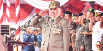 HUT Satpol PP, Satlinmas, dan Damkar, Gubernur Khofifah: Tingkatkan Profesionalisme dan Integritas