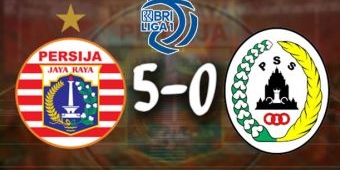 Hasil Liga 1: Persija Tundukkan PSS, Persib Bandung Keok