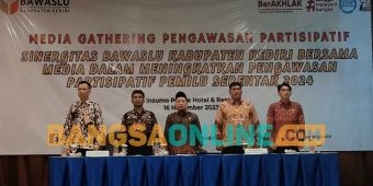 Bawaslu Kabupaten Kediri Gelar Media Gathering Pengawasan Partisipatif