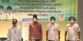 Komitmen Bebas KKN, BPPD Sidoarjo Canangkan Zona Integritas Menuju WBK-WBBM