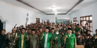 Khofidah Ajak Ratusan Banser Karangploso Malang Jaga NKRI
