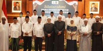 Didoakan Ulama-Ulama Mesir di Grahadi, Khofifah Berharap Indonesia  Islamic Science Park Terwujud