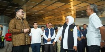 Tinjau Bandara Dhoho, Bupati Kediri Ajak Kepala Daerah Selingkar Wilis Bangun Jalan Non-Tol