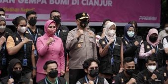 Lagi, Bhayangkari Polda Metro Jaya Kirim Relawan dan Bantuan Kemanusiaan ke Cianjur
