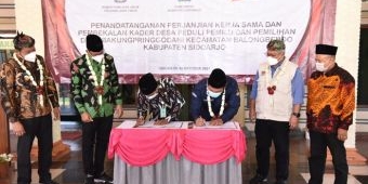 KPU RI Gandeng Pemkab Sidoarjo Wujudkan Program Desa Peduli Pemilu dan Pemilihan
