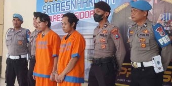 Simpan Sabu dalam Kamar Kosnya, 2 Pria dari Jombang Diringkus Polisi di Sidoarjo