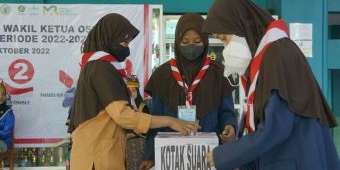 Pembelajaran Demokrasi, Pemilihan OSIS MTs NU Sidoarjo Digelar Mirip Pemilu