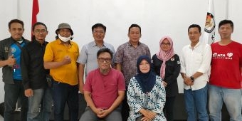 Mappilu PWI Kediri Audiensi dengan KPU Kota Kediri