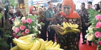 ​Komoditas Pangan Surplus, Gubernur Khofifah: Hanya Kedelai dan Bawang Putih Defisit