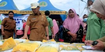 Stabilkan Harga Beras, Wakil Wali Kota Pasuruan Tinjau Pasar
