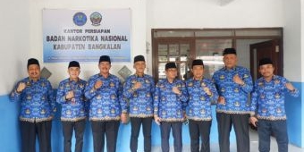 Plt Bupati Mohni Tinjau Kantor Persiapan BNNK Bangkalan