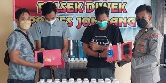 Polisi Tangkap Dua Pengedar dan Sita Puluhan Ribu Pil Koplo di Jombang