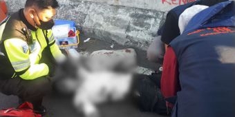 Tabrakan dengan Truk di Flyover Tenggulunan, Pemotor Asal Tuban Alami Luka