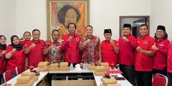 Penjaringan Bacawali PDIP Surabaya, Eri: Saya Daftar Bersama Pak Armuji