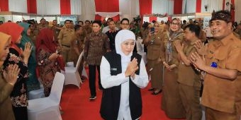 Sapa ASN Provinsi Jatim se-Bakorwil II Bojonegoro, Gubernur Khofifah Ungkapkan Terima Kasih