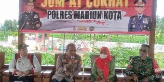 Jumat Curhat, Wakapolres Madiun Kota Janji Tingkatkan Patroli