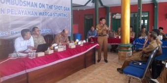 Jemput Pengaduan Gizi Buruk, Ombudsman Ngantor di Balai Desa Malang