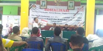 KPU Bojonegoro Gencarkan Sosialisasi di Wilayah Rendah Partisipasi
