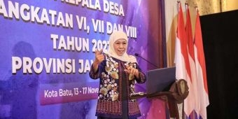 Khofifah Apresiasi Kontribusi Kades Wujudkan Desa Mandiri hingga Penurunan Kemiskinan Ekstrem