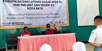 Tanamkan Nilai Kemanusiaan, PMR SMAN 2 Batu Gelar Diklatsar Wira XI