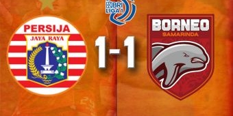 Hasil Liga 1 Persija Jakarta vs Borneo FC: Macan Kemayoran Buang Peluang
