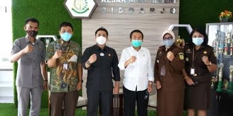 Kunjungi Kejari Sidoarjo, Bambang DH Ingin Jatim Punya Tempat Rehabilitasi