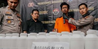 Dua Pengedar 41.000 Pil Koplo di Surabaya Ditangkap Polisi