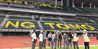 ​Tenaga Ahli Pastikan Pencahayaan Stadion GBT Sudah Capai 2.850 Lux