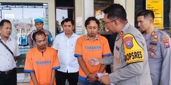 Dua Pria Bangkalan Curi Motor di Parkiran Puskesmas, Hasilnya Buat Beli Narkoba