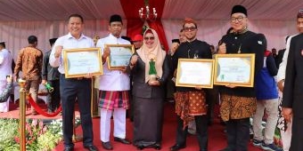Sabet Penghargaan Pembina K3 Terbaik Tingkat Jatim, Wabup Gresik: Berkat Kerja Sama Semua